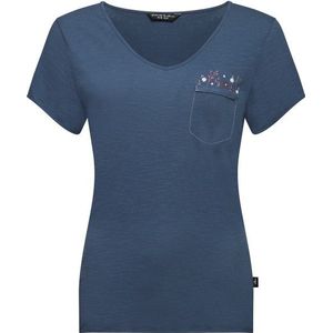 Chillaz Womens Monaco T-shirt (Dames |blauw)