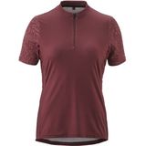 Gonso - Adventure Jersey Halfzip - Fietsshirt - Rood - 88% Polyester, 12% Elastaan