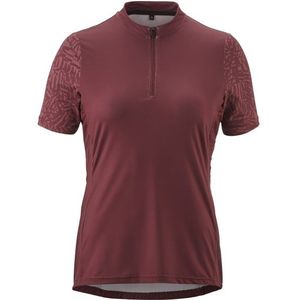 Gonso - Adventure Jersey Halfzip - Fietsshirt - Rood - 88% Polyester, 12% Elastaan