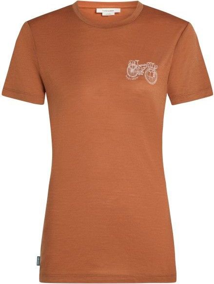 Icebreaker - Merino 150 Tech Lite Adventure Ride - T-shirt - Zwart - Merinowol