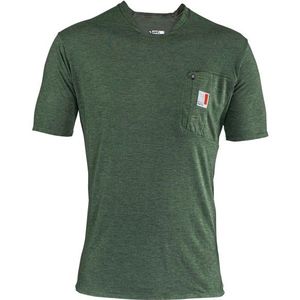 Leatt MTB All Mountain 20 Short Sleeve Jersey Fietsshirt (olijfgroen)