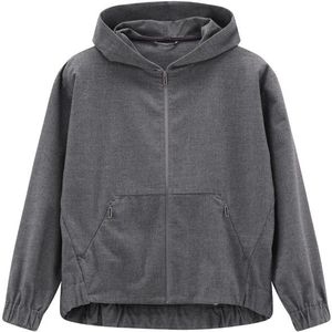 Jeanne Baret Womens Primrose Hood Jacket Hoodie (Dames |grijs)