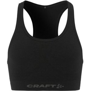 Craft Womens Wool Seamless Bra Sportbeha (Dames |zwart)