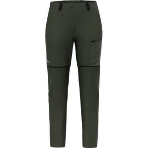 Salewa - Puez Hemp DST 2/1 Pant - Afritsbroek - Olijfgroen - Hennep/Polyester