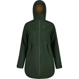 Maloja Womens KareckM Lange jas (Dames |groen |waterdicht)