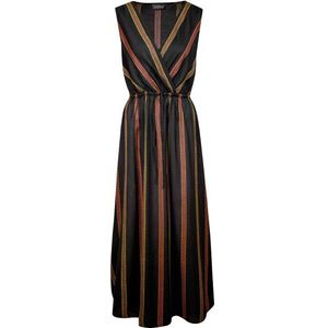 Lidea Womens New Mexico Dress Jurk (Dames |zwart/bruin)