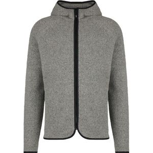 Stoic MerinoPile RissnaSt Zip Hoody Fleecevest (Heren |grijs)