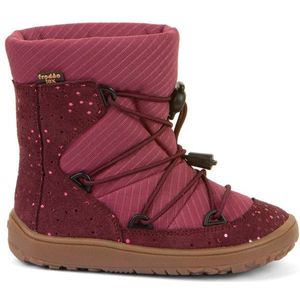 Froddo Kids Barefoot Tex Track Wool Winterschoenen (Kinderen |rood |waterdicht)
