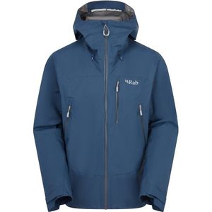 Rab Downpour Mountain Jacket Regenjas (Heren |blauw |waterdicht)