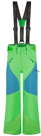Trollkids - Kongsberg - Skibroek - Groen - 100% Polyester - Isolerend, Waterdicht, Winddicht