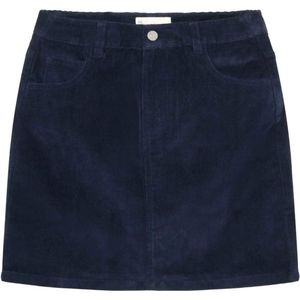 KnowledgeCotton Apparel Womens 14 Wales Corduroy Skirt Rok (Dames |blauw)