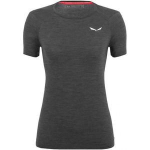 Salewa Womens Zebru Fresh AMR T-Shirt Merino-ondergoed (Dames |grijs)