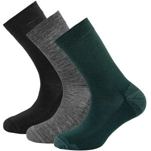 Devold Daily Merino Medium Sock 3-Pack Multifunctionele sokken (blauw)