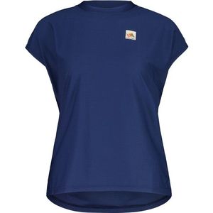 Maloja Womens EscheM Puzzle 1 T-shirt (Dames |blauw)