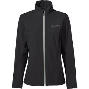 Vaude Womens Hurricane Jacket IV Softshelljack (Dames |zwart)