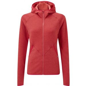Mountain Equipment Womens Calico Hooded Jacket Fleecevest (Dames |rood)
