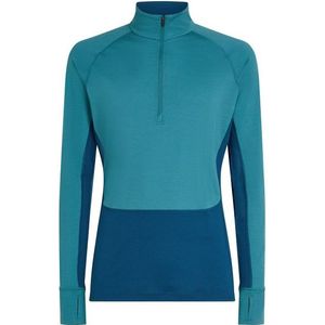 Icebreaker - Merino 200 Zoneknit L/S Half Zip - Merino-ondergoed - Turkoois