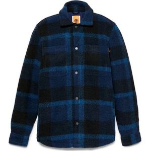 Timberland - Wool Blend Shacket - Vrijetijdsjack - Blauw