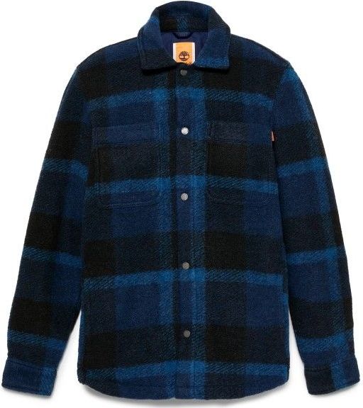 Timberland - Wool Blend Shacket - Vrijetijdsjack - Blauw