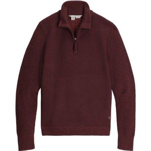 Royal Robbins Womens Westlands 1/4 Zip Merinotrui (Dames |rood)