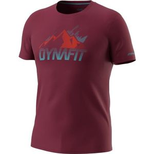 Dynafit Transalper Graphic S/S Tee Sportshirt (Heren |rood)