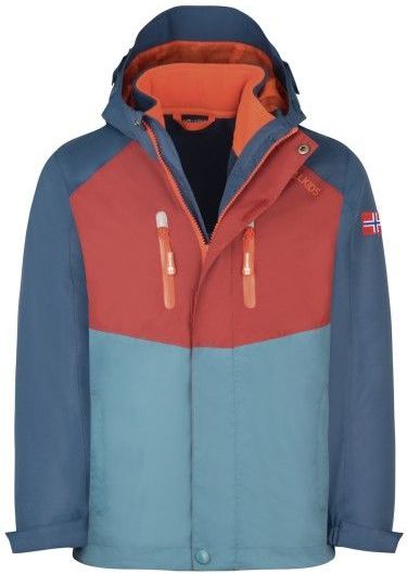 Trollkids Kids Bryggen 3in1 Jacket 3-in-1-jas (Kinderen |meerkleurig |waterdicht)