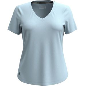 Smartwool Womens Active Ultralite V-Neck Short Sleeve Merino-ondergoed (Dames |grijs)