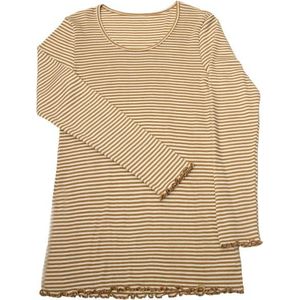 Joha Womens Blouse L/S Merino-ondergoed (Dames |beige)