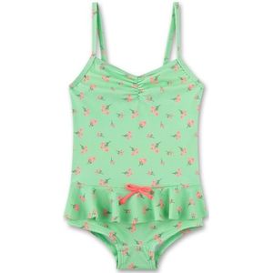 Sanetta Beach Kids Girls Swimsuit Hip Ruffle Badpak (Kinderen |groen)