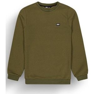 Picture Tofu Sweater Fleecetrui (Heren |olijfgroen)