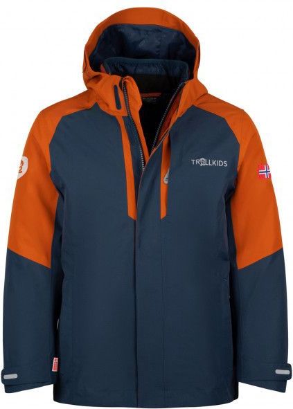 Trollkids - Skanden 3in1 Jacket - 3-in-1-jas - Blauw - Waterdicht