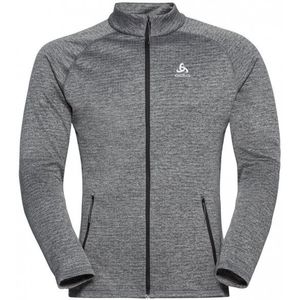 Odlo Midlayer Full Zip Fli Fleecevest (Heren |grijs)