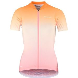 Craft Womens ADV Endur Graphic Jersey Fietsshirt (Dames |roze)