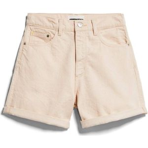 Jeans - Effen - Colored Denim - Kort - Regular Pasvorm - Mid Waist