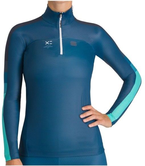 Sportful - Apex Jersey - Langlaufjas - Blauw