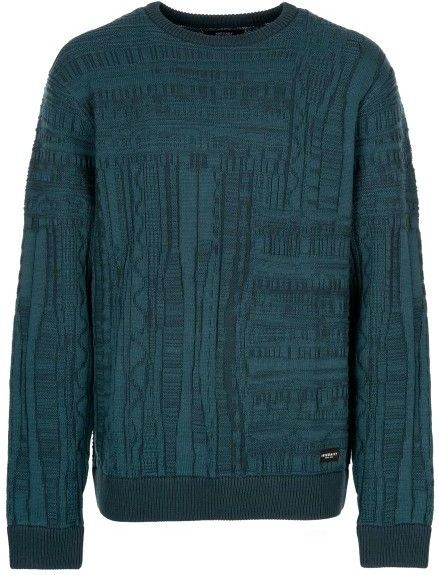 Iriedaily - Theo Structure Knit - Trui - Blauw