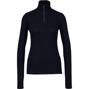 We Norwegians Womens Tryvann Colblock Zipup Merino-ondergoed (Dames |zwart)