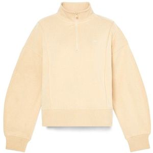 Timberland Womens Lush 1/4-Zip Sweatshirt Trui (Dames |beige)