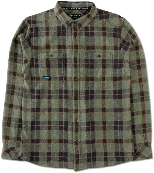 KAVU - Big Joe - Overhemd - Olijfgroen