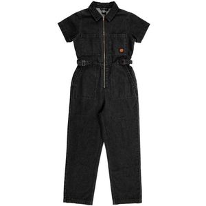 Santa Cruz Womens Line Up Utility Jumpsuit (Dames |zwart)