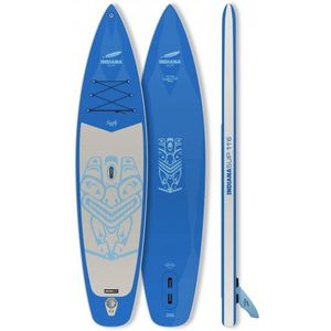 Indiana 116 Family Pack SUP-board (blauw/grijs)