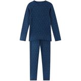 Reima Kids Taival Merino-ondergoed (Kinderen |blauw)