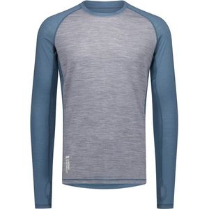 Mons Royale - Temple Tech L/S - Merino-ondergoed - Grijs