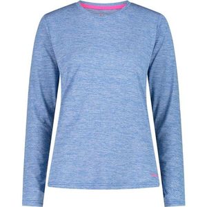 CMP Womens Longsleeve T-Shirt Sportshirt (Dames |blauw)