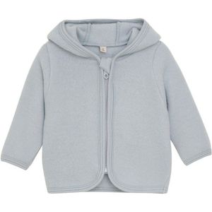 Huttelihut Kids Jacket Bear Ears Wool Fleece Merinovest (Kinderen |grijs)