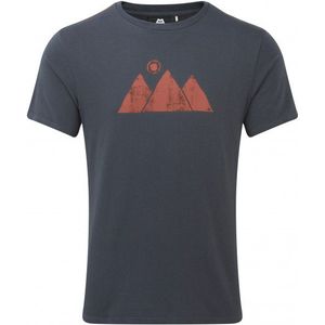 Mountain Equipment Mountain Sun Tee T-shirt (Heren |grijs/blauw)