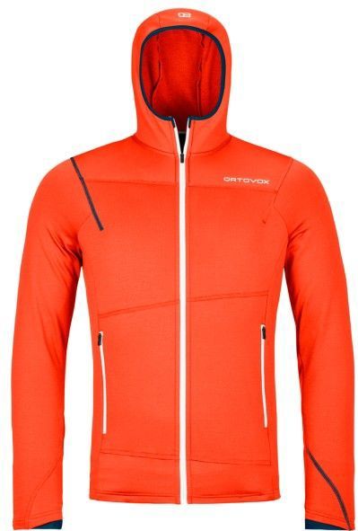 Ortovox Fleece Light Hoody Fleecevest (Heren |rood)