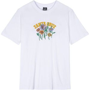 Santa Cruz Womens Field Strip T-Shirt T-shirt (Dames |wit)