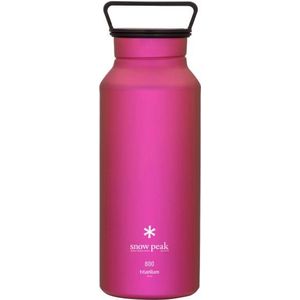 Snow Peak Titanium Aurora Bottle Drinkfles (roze)