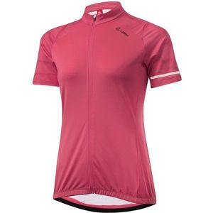 Löffler Womens Bike Jersey Full Zip Barkly Mid Fietsshirt (Dames |rood/roze)
